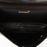 Rare Chanel 1996 Lambskin Medium Double Sided Single Flap Bag 24K GP