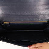 Hermès Kelly Cadena Lock Shoulder Bag Bleu Indigo Box 1979 GHW