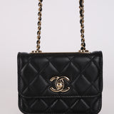 Chanel Lambskin Trendy CC Cardholder on Chain