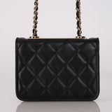 Chanel Lambskin Trendy CC Cardholder on Chain