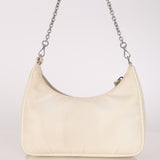 Prada Re-Edition Shoulder Bag White Nylon 2005