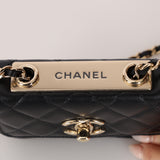 Chanel Lambskin Trendy CC Cardholder on Chain