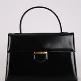 Saint Laurent Boxcalf Top Handle Kelly Bag