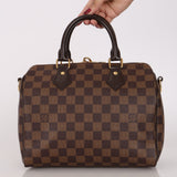 Louis Vuitton Speedy Bandoulière 25 Damier Ebene Canvas
