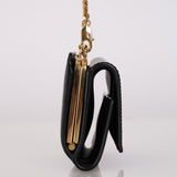 Saint Laurent Rider Kisslock Wallet on Strap