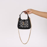 Limited Edition Gucci Mini Jackie Lizard Mesh Crystal 1961