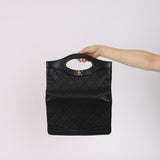 Chanel 2018 Quilted Lambskin 31 Clutch GHW