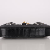 Limited Edition Gucci Mini Jackie Lizard Mesh Crystal 1961