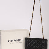 Chanel 1995 Lambskin Medium Diana Flap 24K GP