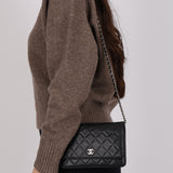 Chanel 2010 Caviar Wallet on Chain SHW