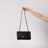 Chanel 1990 Lambskin Single Flap Bag 24K GP
