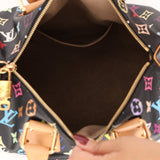 Limited Edition Louis Vuitton Speedy 30 Takashi Murakami Black Multicolor Monogram