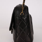 Chanel 1996 Lambskin Tassel Turnlock Camera Bag 24K GP
