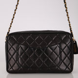 Chanel 1996 Lambskin Tassel Turnlock Camera Bag 24K GP