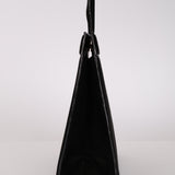 Gucci Black Suede Square G Shoulder Bag
