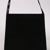 Gucci Black Suede Square G Shoulder Bag