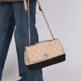 Chanel 2014 Bicolor Medallion Flap Bag