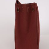 Hermès Herbag 31 Rouge H Toile and Vache Hunter 2002 GHW