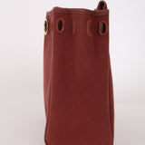 Hermès Herbag 31 Rouge H Toile and Vache Hunter 2002 GHW