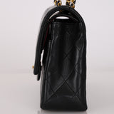 Chanel 1991 Lambskin Medium Double Flap 24K GP