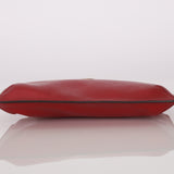 Gucci Red Leather Interlocking GG Heart Pochette