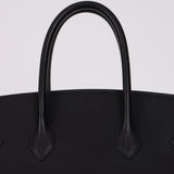 Hermès 1999 Bleu Marine Togo Birkin 35 Retourne GHW