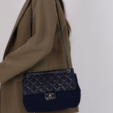 Limited Edition Chanel 2016 Paris-Dallas Wool and Calfskin Flap Bag