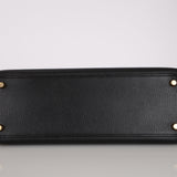 Hermès 1996 Noir Togo Kelly 32 Retourne GHW
