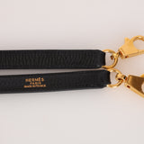 Hermès 1996 Noir Togo Kelly 32 Retourne GHW