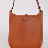 Rare Hermès 2005 Gold Epsom Short Strap Evelyne TPM GHW