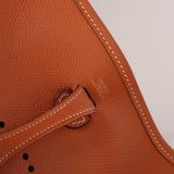 Rare Hermès 2005 Gold Epsom Short Strap Evelyne TPM GHW