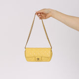 Chanel 2020 Yellow Caviar Sunglasses Case