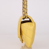 Chanel 2020 Yellow Caviar Sunglasses Case