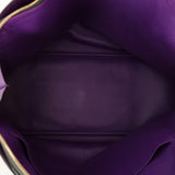 Dior 2012 Forest Green Large Dome Zip Tote