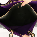Dior 2012 Forest Green Large Dome Zip Tote