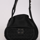 Christian Dior 2010 Calfskin Cannage Lattice Hobo
