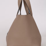 Hermès 2007 Gris Tourterelle Taurillon Clemence Picotin 18 PHW