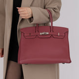 Hermès 2014 Birkin Togo Bois De Rose 35 PHW