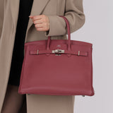 Hermès 2014 Birkin Togo Bois De Rose 35 PHW