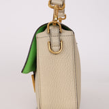 Fendi Creme Cuoio Romano Selleria Baguette