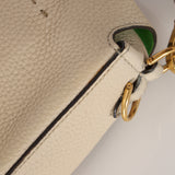 Fendi Creme Cuoio Romano Selleria Baguette