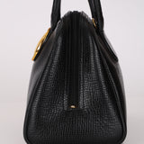 Christian Dior 1986 Grained Leather Mini Dome Bag
