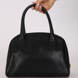 Christian Dior 1986 Grained Leather Mini Dome Bag