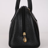 Christian Dior 1986 Grained Leather Mini Dome Bag