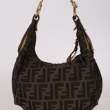 Fendi Zucca Chain Small Chef Hobo