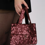 Rare Chanel 1998 Jewel Sequin & Crystal Trompe L'oeil Tote