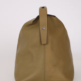 Rare Loewe Sage Leather Flamenco Bag with Pouch