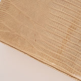 Vintage Fendi Latte Lizard Frame Clasp Bag MHW