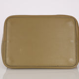 Rare Loewe Sage Leather Flamenco Bag with Pouch