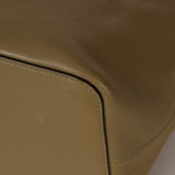 Rare Loewe Sage Leather Flamenco Bag with Pouch